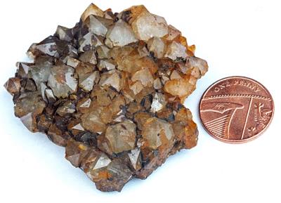 Quartz,(Druzy), Cafartha mine. (CWO) Bill Bagley Rocks and Minerals